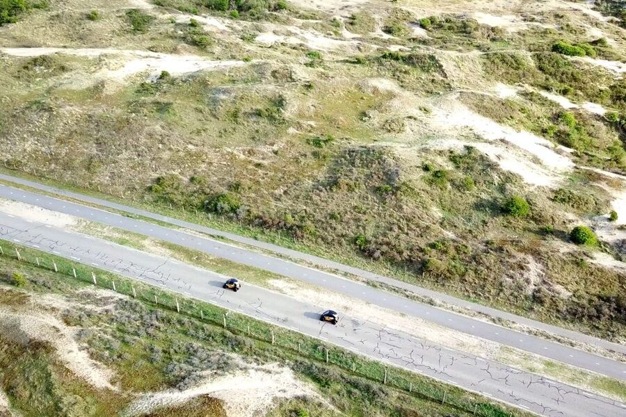 Lisse: Drive-it-Yourself Electric Dune & Beach Audio Tour - A fixed 39-kilometer route with room to pause