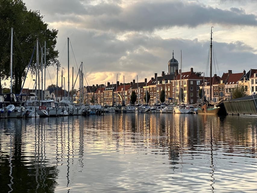 Middelburg: City Canal Cruise - A short ride through the marina and old center