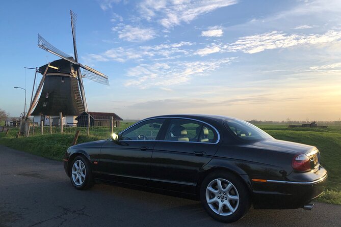 Off the Beaten Paths Dutch Landscape Private Tour 1/2 day Jaguar - Leaving Amsterdam for Broek in Waterland