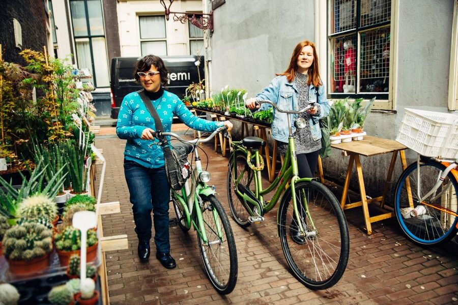 Private Amsterdam Bike Tour with a Local - The Homomonument and Amsterdam’s social history
