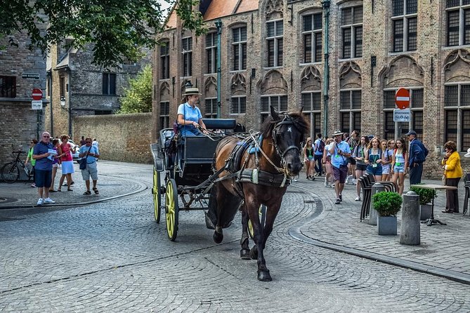 Private sightseeing tour to Bruges and chocolate from Amsterdam - Belfort: Bruges from 366 steps up