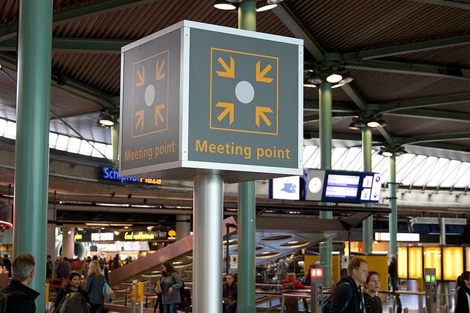 Private transfers from or to Schiphol (AMS) airport Amsterdam - Meeting your driver inside Schiphol Airport