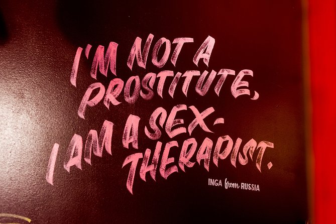 Red Light Secrets: Museum of Prostitution Amsterdam - The window, working life, and the human side