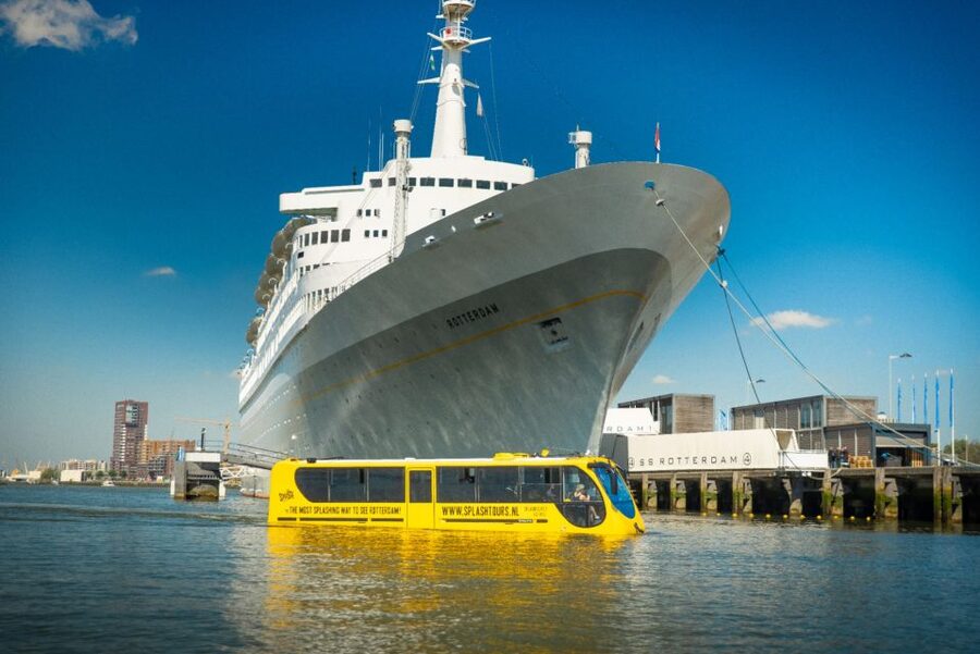 Rotterdam: 1-Hour Sightseeing Splash Tour - Starting in central Rotterdam