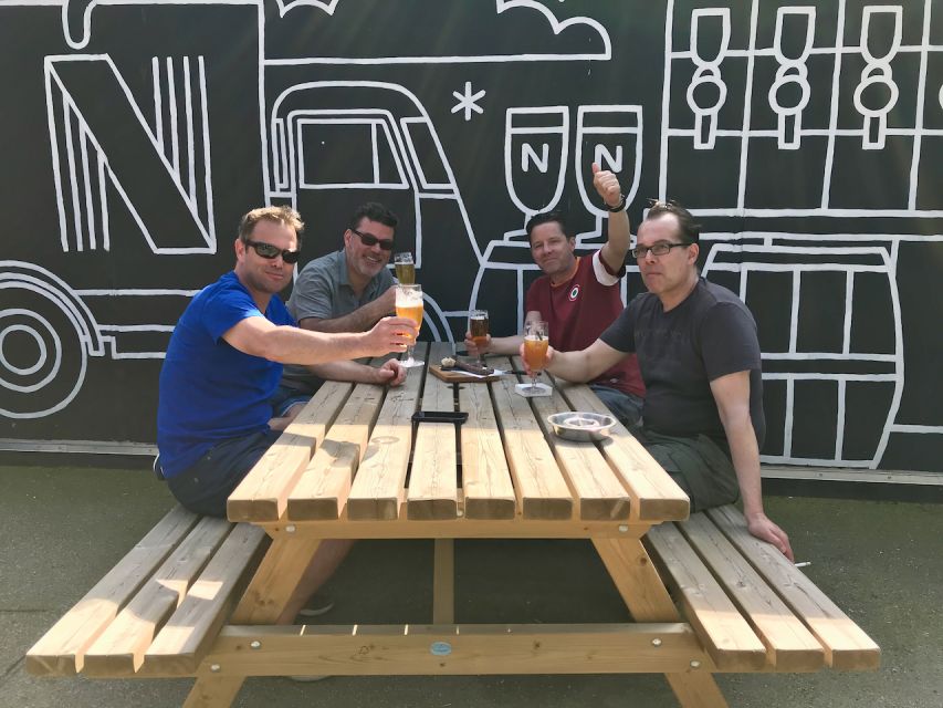 Rotterdam: Breweries and Water Taxi Tour - Snacks keep the tasting on track