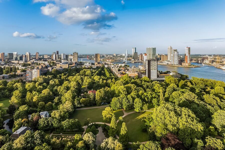 Rotterdam: Euromast Lookout Tower Ticket - The 100-meter observation deck