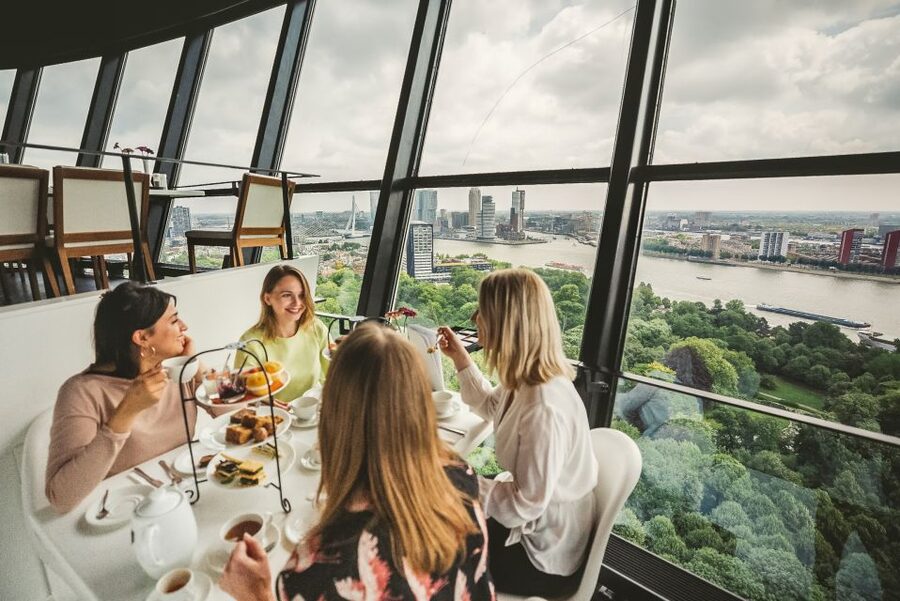 Rotterdam: Euromast Lookout Tower Ticket - The Euroscoop: the extra-height option