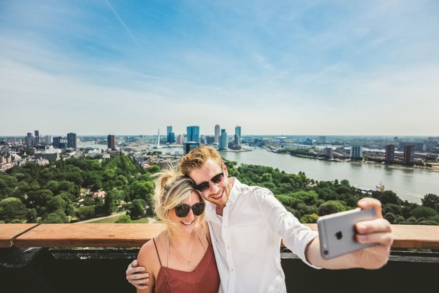 Rotterdam: Euromast Lookout Tower Ticket - Value at $21 per person