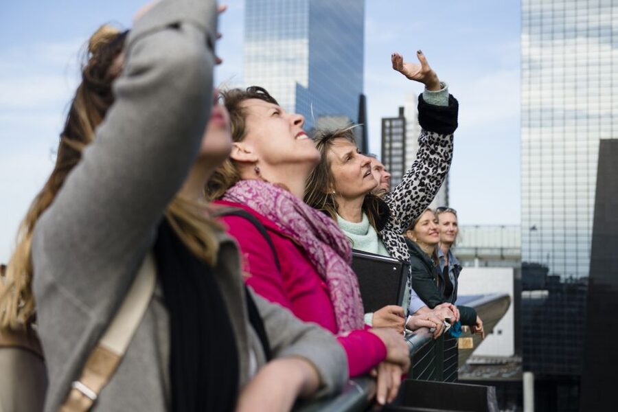Rotterdam: Exclusive Rooftop Tour with 360˚ views - DakAkker, a working farm above the streets