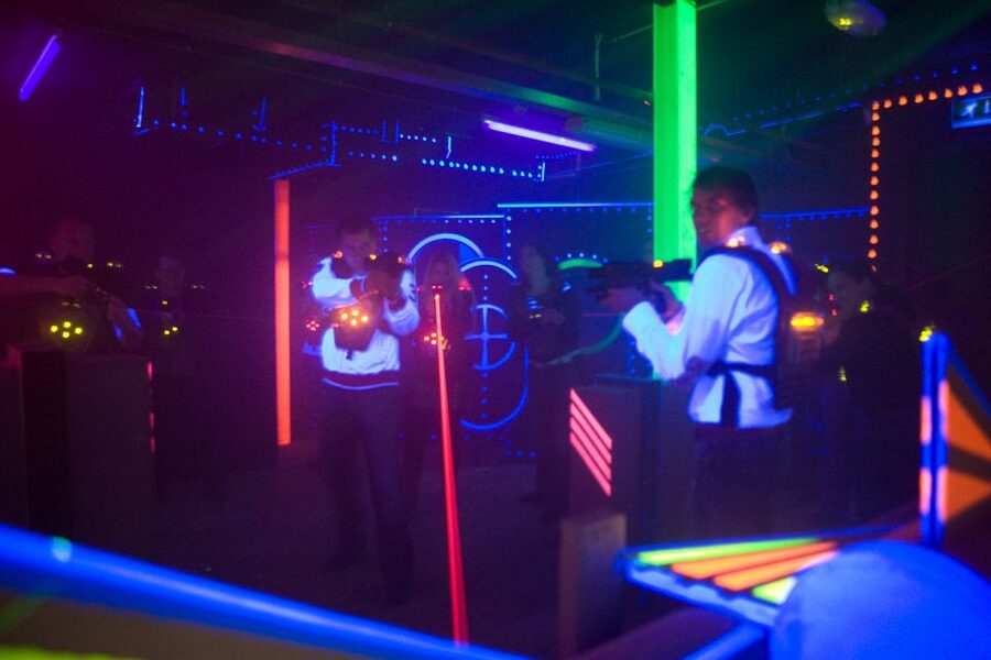 Rotterdam: Lasergame Actvity - Twenty minutes among portholes and engines
