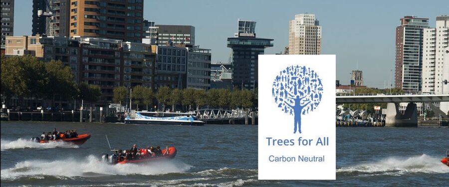 Rotterdam: Private Maas River Speedboat Cruise - Leaving the City Center Beside Erasmus Bridge