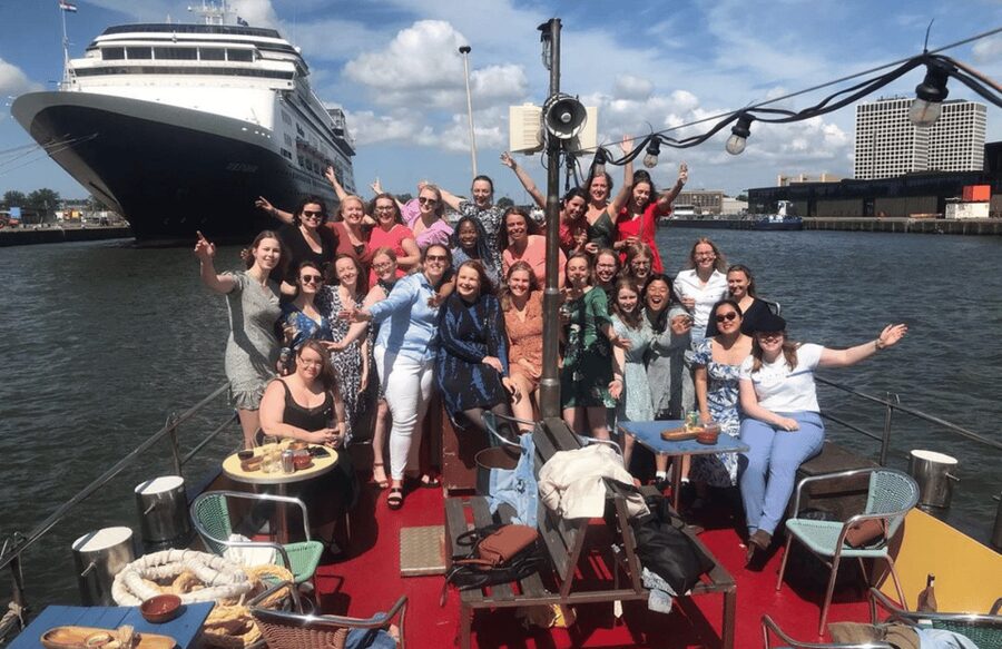 Rotterdam: Pub Cruise with Drinks and Bites - Uncle Aad, a 1898 Ship with a Pub Inside