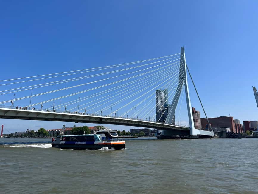Rotterdam: Waterbus Ticket to Dordrecht and/or Kinderdijk - Line 20 and the old city of Dordrecht