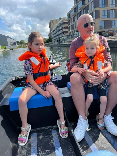 Self-Guided Electric Boat Rental - A quiet start in historic Goes
