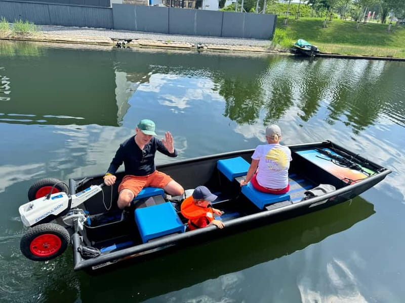 Self-Guided Electric Boat Rental - Reaching toward villages and Yerseke