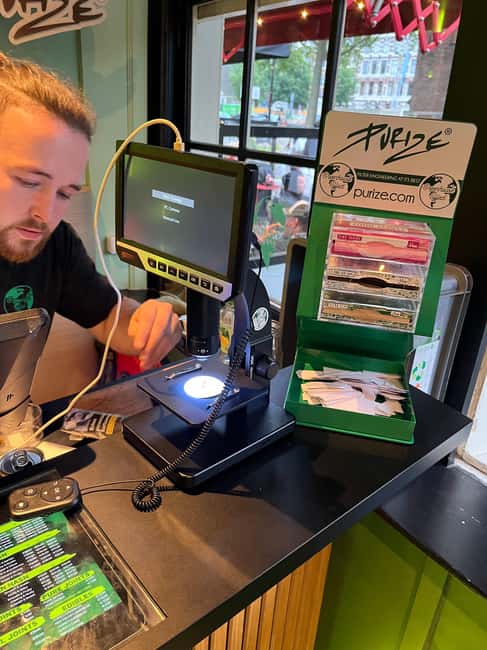 Sprechen Sie Gras? German Tour of Amsterdam's Coffeeshops - Coffeeshop culture, strains, and the joint-rolling lesson