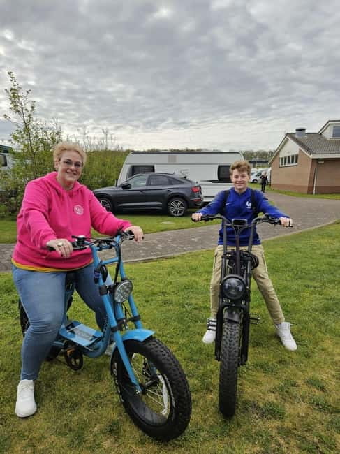 Texel: Electric Fatbike Rental with Map - Following the map instead of a fixed tour