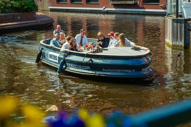 The Hague: Canal Cruise with music from local artists - Old homes, narrow canals, and changing views