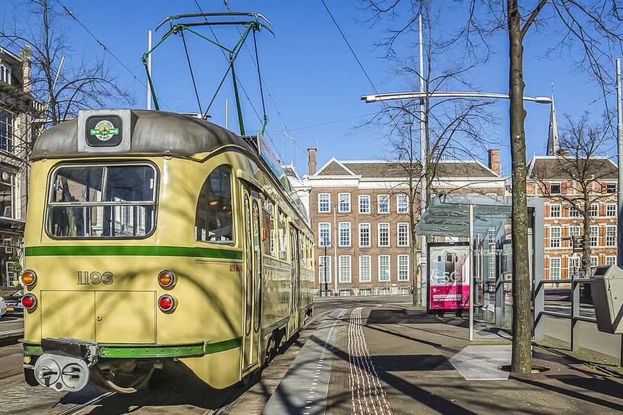 The Hague: Hop-on Hop-off Old-Fashioned Heritage Tram Tour - Following the route from Gravenstraat to Central Station