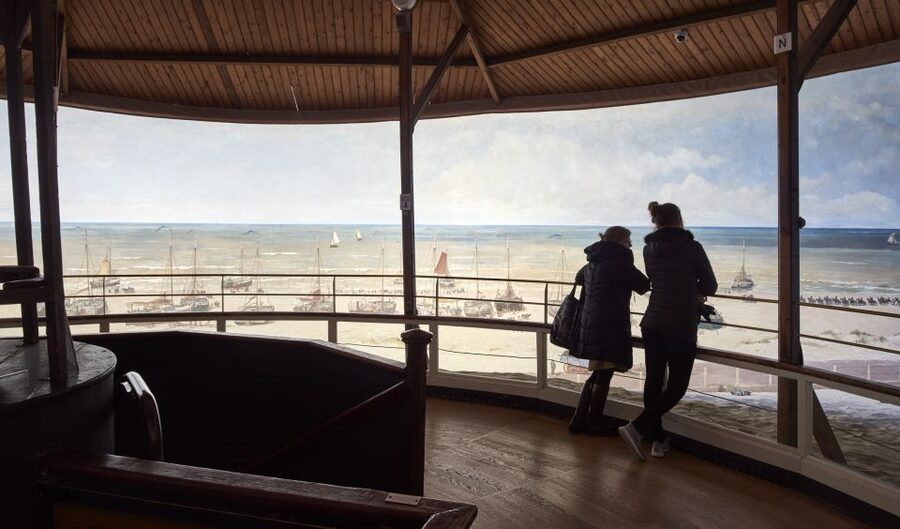 The Hague: Panorama Mesdag Museum Entry Ticket - Entering Mesdag’s circular view of Scheveningen