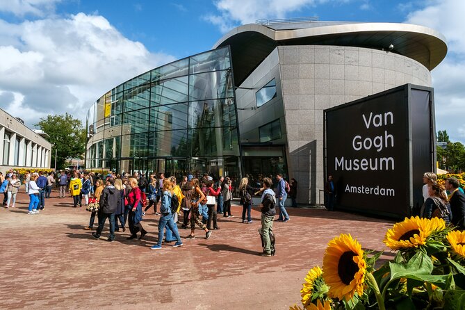 Van Gogh Museum Amsterdam Small Group Guided Tour - Meeting at Cobra Café and entering the museum